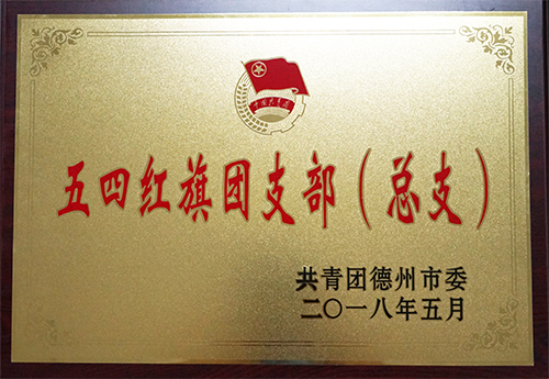 milan官网_米兰（中国）
荣获“德州市五四红旗团支部”荣誉称号